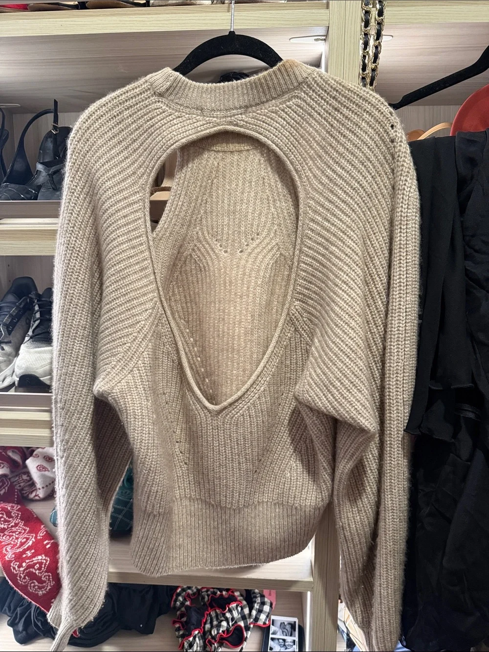 Isabel Marant beige ribbed